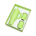 Custom Elemental® Gift Set 40oz Commuter Tumbler and 10oz Recess Stemless Tumbler-Vacuum insulated - 4