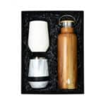 Custom Elemental® Wine Gift Set - Stainless Steel - Vacuum Insulated - BPA Free - Lead Free - 3