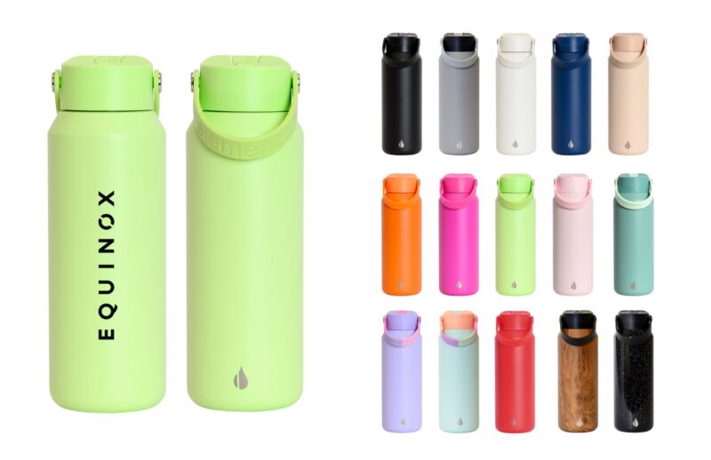 Custom Elemental® Core Series 40oz Stainless Steel Water Bottle - Vacuum Insulated - BPA-Free and Lead-Free