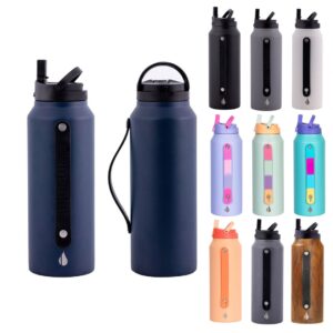 Custom Elemental® Iconic Sport 32oz Stainless Steel Water Bottle - Vacuum Insulated