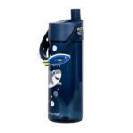 Custom Elemental® Splash Charm 18oz Tritan Water Bottle - with Drinking Spout and Straw - 1