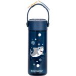 Custom Elemental® Splash Charm 18oz Tritan Water Bottle - with Drinking Spout and Straw - 2