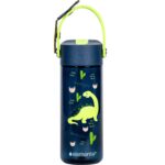 Custom Elemental® Splash Charm 18oz Tritan Water Bottle - with Drinking Spout and Straw - 4