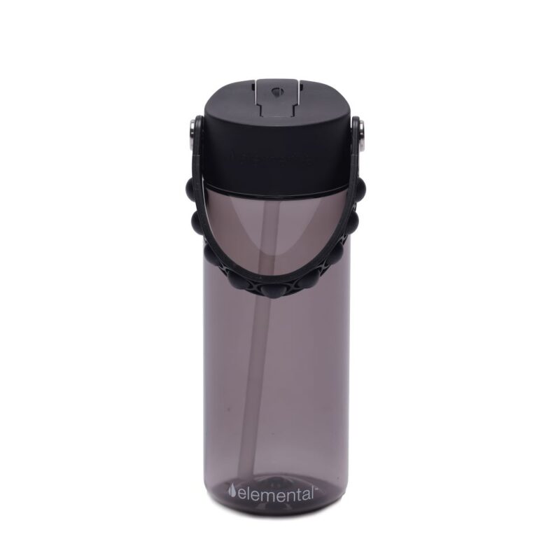 Custom Elemental® Splash Pop Fidget 18oz Tritan Water Bottle - with Drinking Spout and Straw - 2