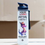 Custom Customizable 1L Elemental Water Bottles for Kids