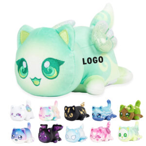 Custom Blind Box Plush Toy 6" Soft Mystery Figure Collection 13 Random Elemental Cat Variants